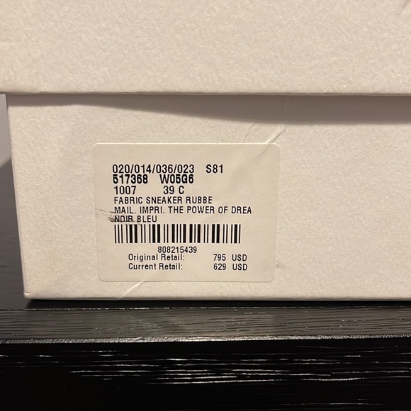 Noir bleu Balenciaga sock sneakers - Picture 10 of 12